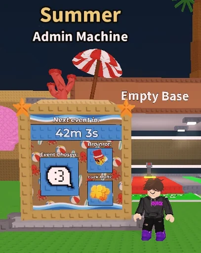 Summer Admin Machine